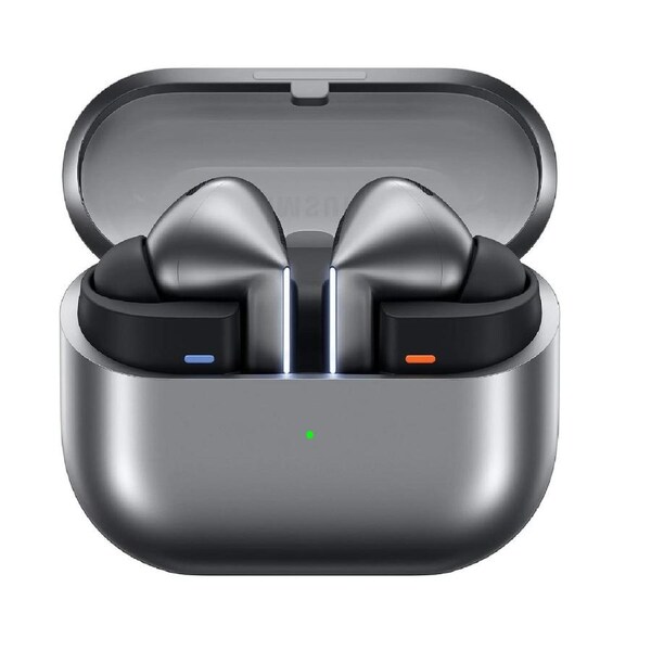 Samsung Galaxy Buds3 Pro - Silver(SM-R630NZAAASA), Active Noise Cancellation, Erogonomic Design ,360 Audio, Bluetooth v5.4,IP57,53mAh, 1Year Warranty