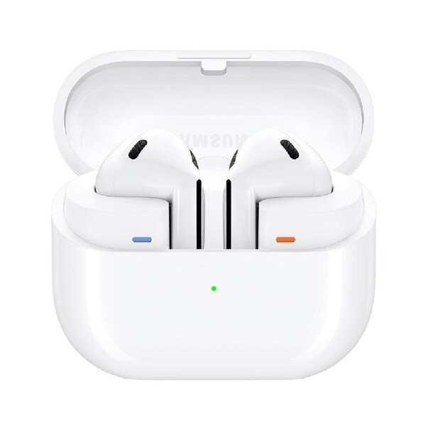 Samsung Galaxy Buds3 - White (SM-R530NZWAASA), Active Noise Cancellation,Ergonomic Design,Immersive Sound,Bluetooth v5.4,48mAh, IP57,1 Year Warranty