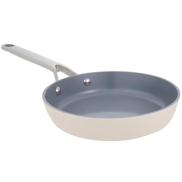 Pyrolux NEXGEN Ceramic Fry Pan 26cm Ivory - Recycled Aluminium, Non-Toxic Swiss Coating