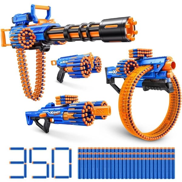 XSHOT Ultimate Insanity Combo Pack (350 Darts) by ZURU