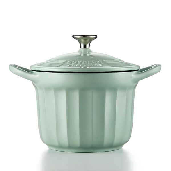 BUYDEEM 1.8L Enameled Cast Iron Dutch Oven CP541