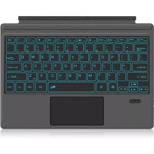 Bluetooth Keyboard Backlit Wireless Touchpad For Microsoft Surface Pro 3/4/5/6/7