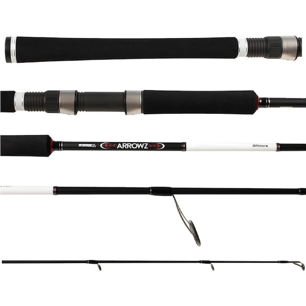 Atomic Arrowz Carbon Fishing Rod Offshore Spin 7ft 1 Piece 8 - 16lb Pound