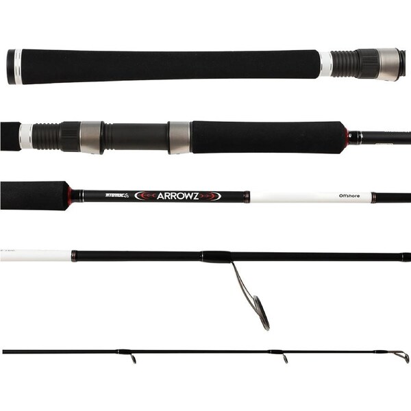 Atomic Arrowz Carbon Fishing Rod Offshore Spin 7ft 1 Piece 20 - 40lb Pound