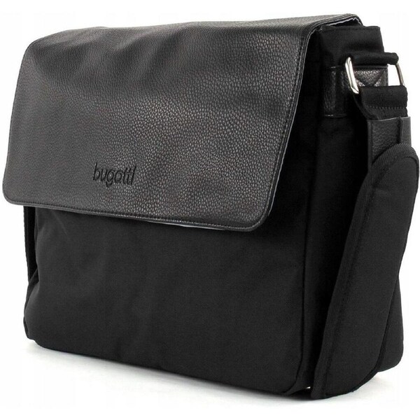 Bugatti Serie Cosmos 2.0 9.4L Messenger Bag 28x37cm in Black