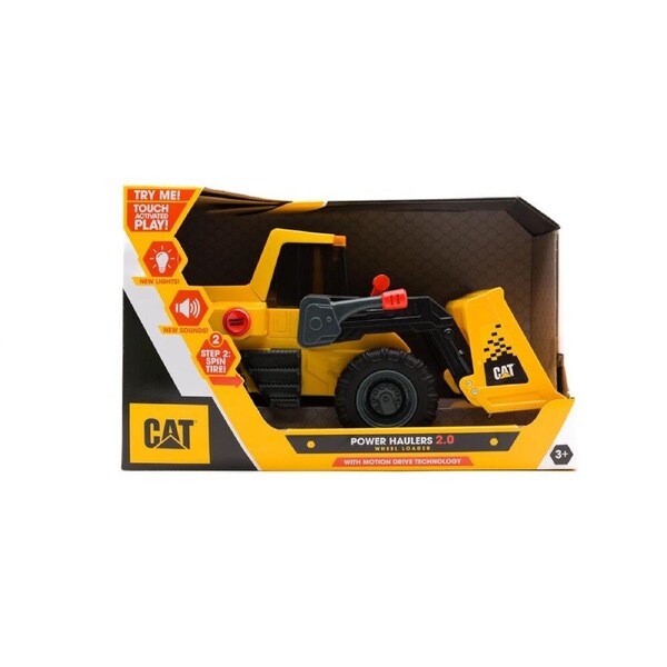 CAT Power Haulers 2.0 Wheel Loader with Motion Drive Tech Kids/Children 3y+