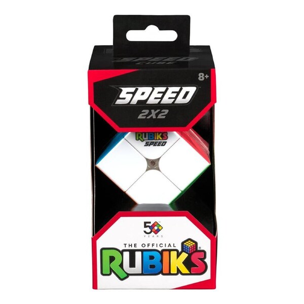 Rubiks Speed 2x2 Cube Enhanced Design Colorful Fun Logic Games/Puzzles 8y+