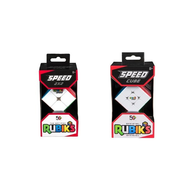 2pc Rubiks 3x3 & 2x2 Speed Cube Enhanced Design Fun Logic Games/Puzzles for 8y+