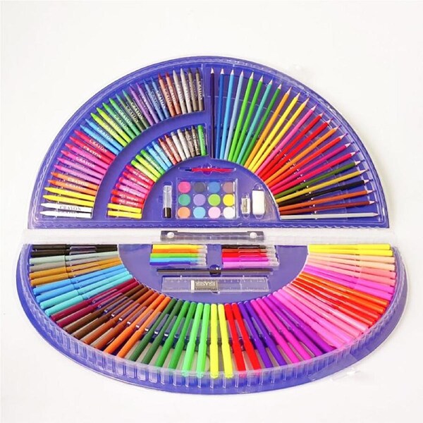 Crea Mania Art Case Maxi 153-Piece Semi-Circle Art Set, GNS 89879