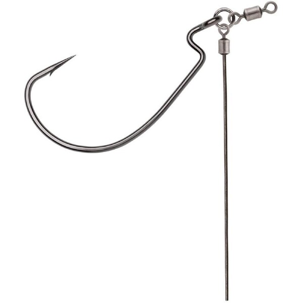 2x 2 Pack VMC 7348TK Mystic Predator Heavy Duty Wide Gap Tokyo Rigs Size 2/0
