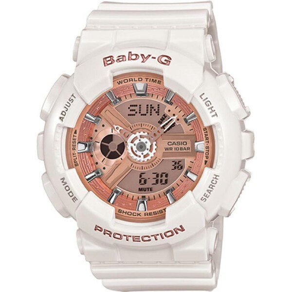 Casio Baby-G Analogue/Digital 2023 White Watch BA110X-7A1 BA-110X-7A1DR
