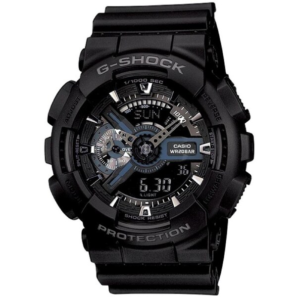 Casio G-Shock Analogue/Digital Mens Military Black Watch GA110-1B GA-110-1BDR