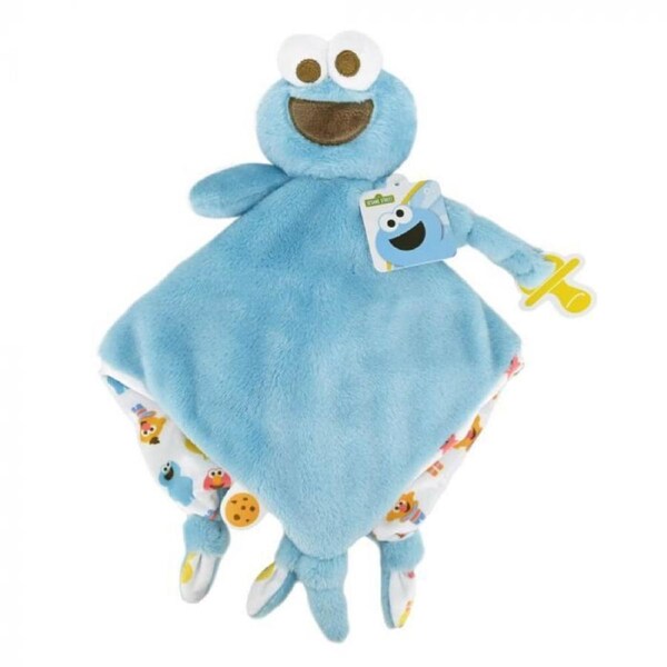 Sesame Street Cookie Monster Comfort Blanket Plush