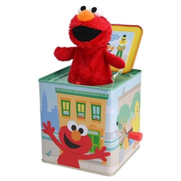 Gund Sesame Street Elmo Jack In The Box