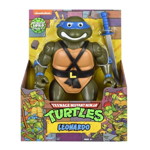 Tmnt Teenage Mutant Ninja Turtles - Giant Leonardo 12" Action Figure