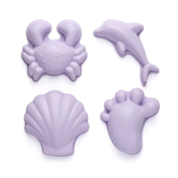 Scrunch Footprint Moulds - Lavender