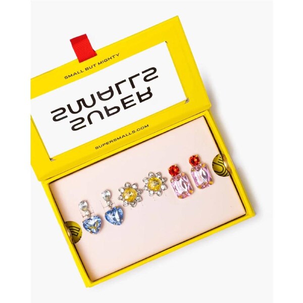 Super Smalls - Dinner & A Movie Clip-On Earring Set
