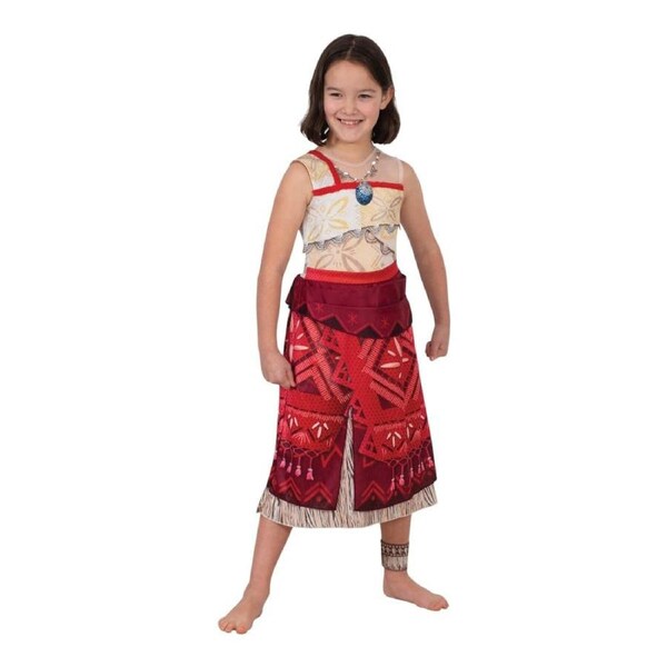 Disney Moana 2 Moana Deluxe Costume Size 6-8 Years