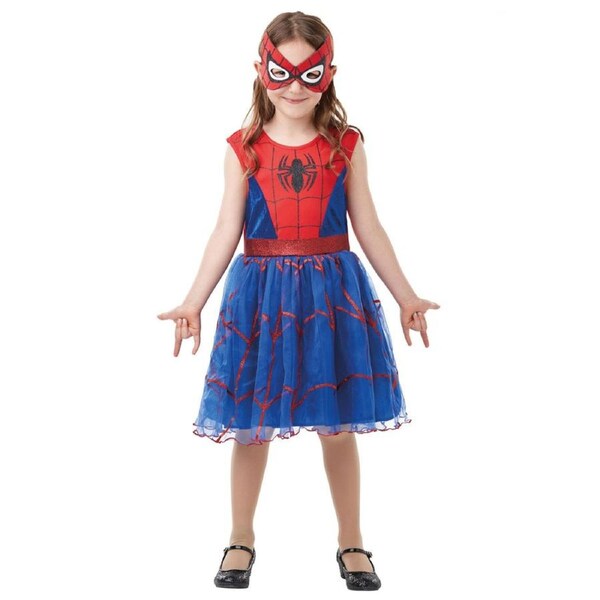 Marvel Spider-Girl Deluxe Tutu Child Costume Size 4-6 Years
