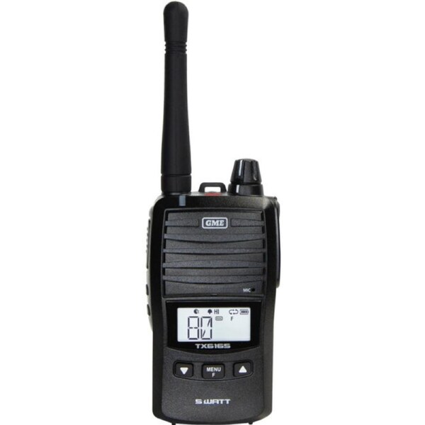 GME TX6165X 5W UHF IP67 CB Handheld UHF Radio