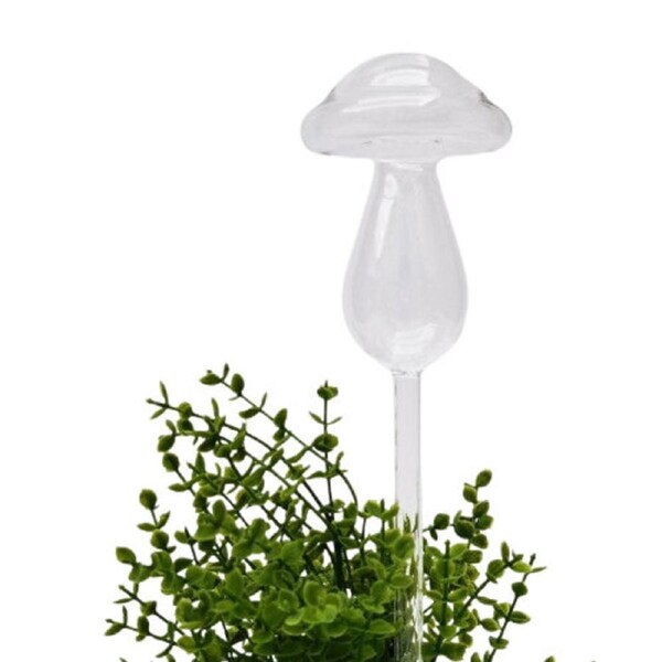 Urban Toadstool Water Seeper Plant/Flower Pot Decor Watering Tool Clear 26cm