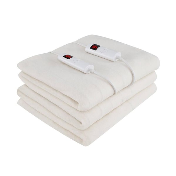 Costway King Size Electric Blanket Heated Pad 9 Heat Setting & Timer