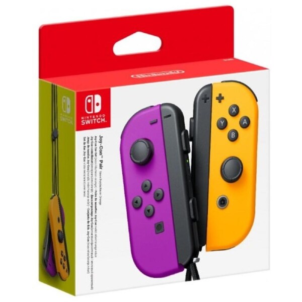 Joy-Con Pair Controller Neon Purple/Neon Orange Switch