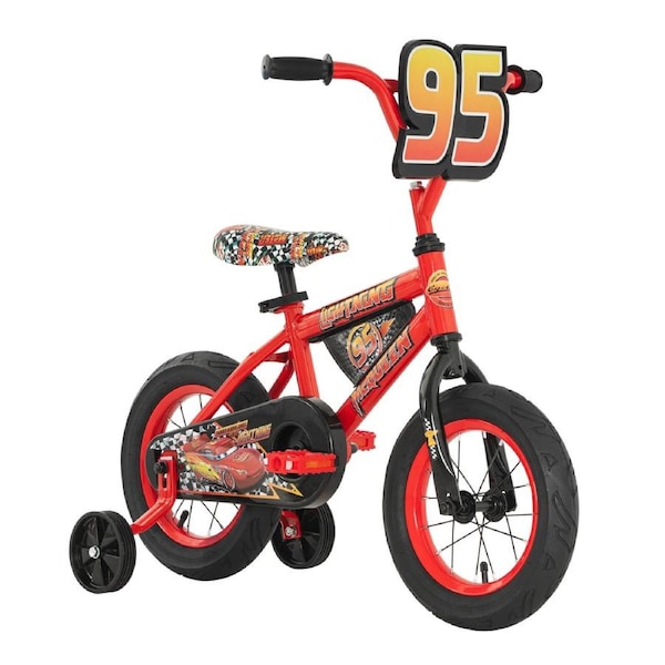 Disney Cars 3D 30cm Kids Bike