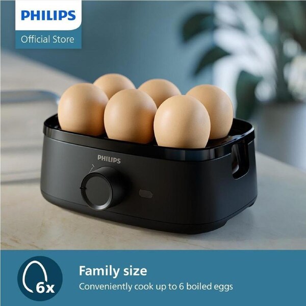 Philips Egg Cooker Poacher - Electric Poached Tray Hard Soft Boiled Maker