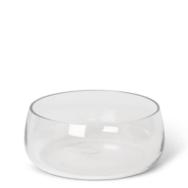 E Style Jolie Decorative Bowl Vessel Home Table Decor Display 21x21cm Clear