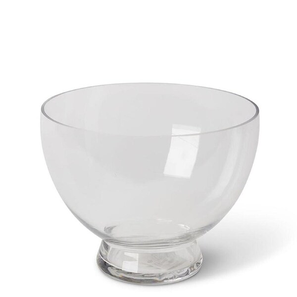 E Style Kiara Decorative Bowl Vessel Home Table Decor Display 23x23cm Clear