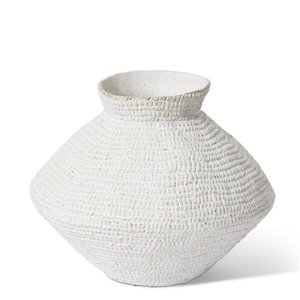 E Style Ceramic Aurora Vase/Vessel Home Decor Indoor Display 31x31cm White