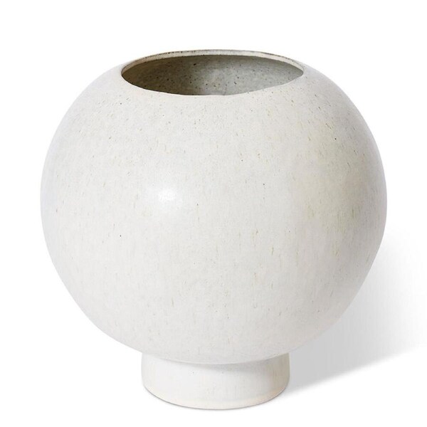E Style Ceramic Talula Ball Vase/Vessel Home Decor Indoor 29x29cm Beige