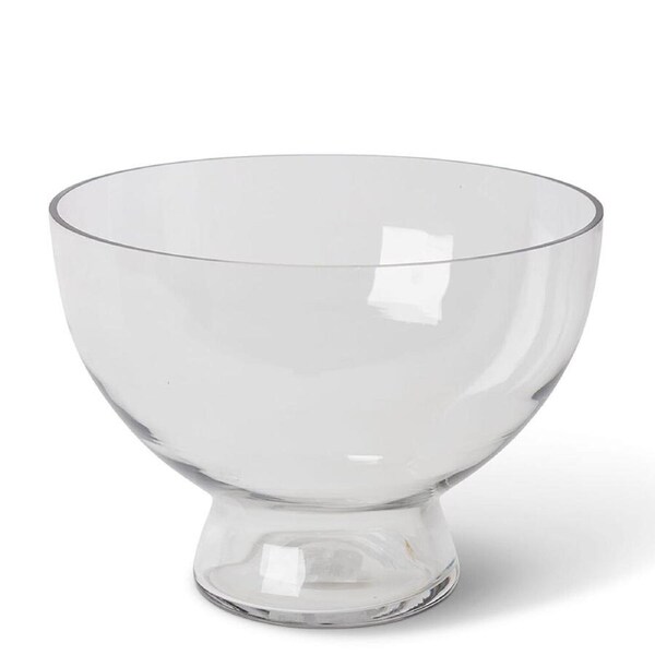 E Style Kiara Decorative Bowl Vessel Home Table Decor Display 29x29cm Clear
