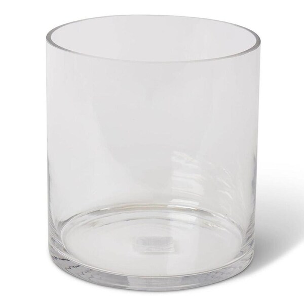 E Style Vera Vase Home Tabletop Indoor Decorative Display 20x20cm Clear