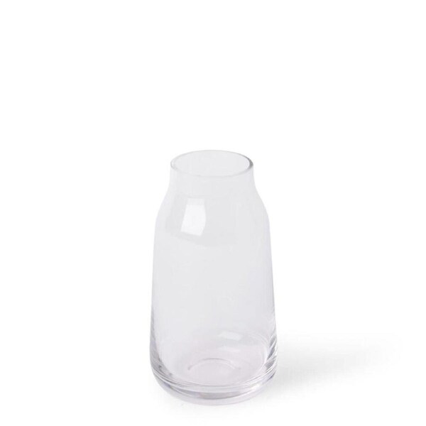 E Style Harnan Vase Home Tabletop Indoor Decorative Display 8x8cm Clear