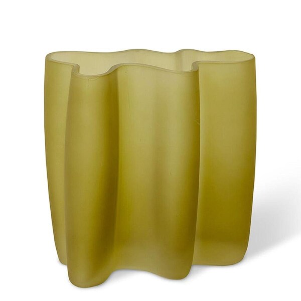 E Style Victoria Vase Home Tabletop Indoor Decorative Display 19x10cm Olive