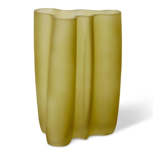 E Style Victoria Vase Home Tabletop Indoor Decorative Display 19x13cm Olive