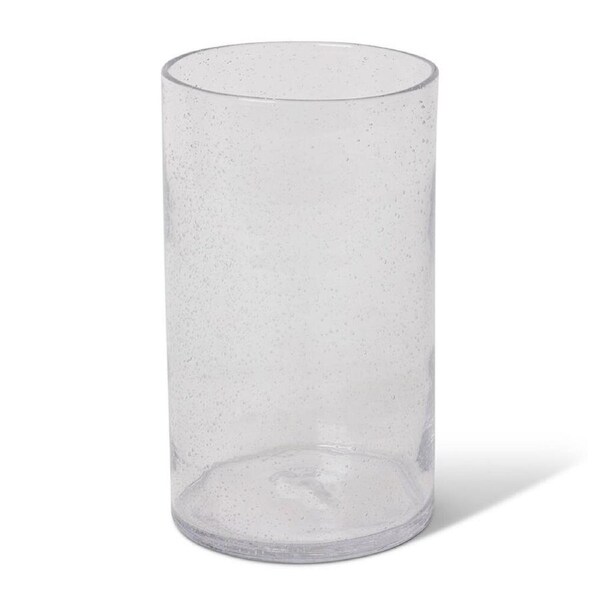 E Style Dasan Glass Flower Vase Centerpiece Indoor Home Decor 25cm Clear
