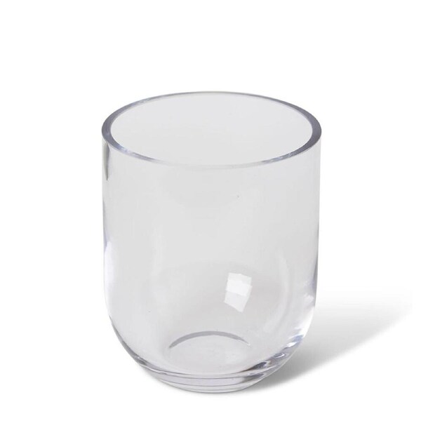 E Style Halima Glass Flower Vase Centerpiece Indoor Home Decor 14cm Clear