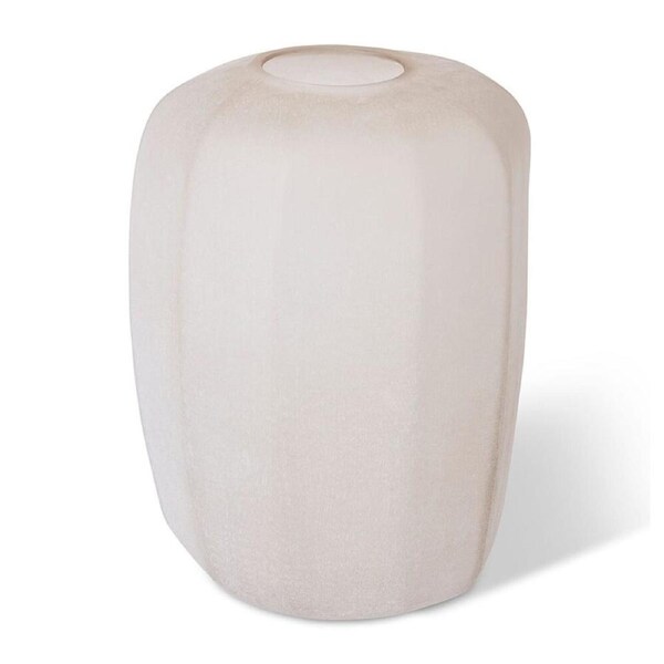 E Style Wani Glass Flower Vase Centerpiece Indoor Pot Home Decor 34cm Sand
