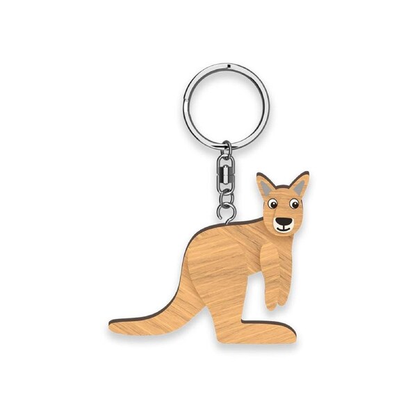6pc LMD Kangaroo Handmade Hanging Keyring/Keychain Bag Decoration Accessories