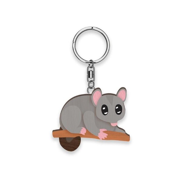 6pc LMD Possum Handmade Hanging Keyring/Keychain Bag Decoration Accessories