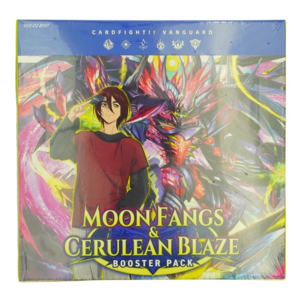 Cardfight Vanguard Moon Fangs and Cerulean Blaze DZ-BT07 Booster Box