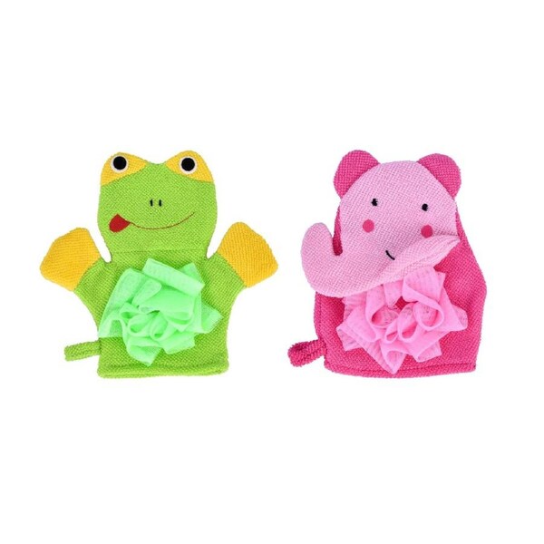 2 Pcs Kids Bath Mitt
