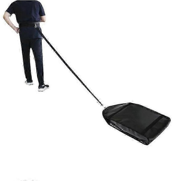 JOYBUY Adjustable Weight Sled Trainer For Sprinter Speed Training Indoor, Adjustable Speed Sac From 10 30lbs