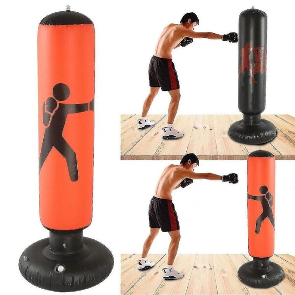 JOYBUY Ding Boxing Punch Bag Kick Art Indoor Sports-red