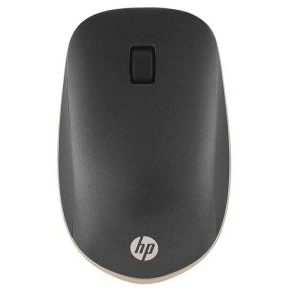 HP 410 Wirelesss Slim Silver Bluetooth 5.0 Mouse 1600 dpi 3 Botton Scroll Wheel Up to 12 months Battery life All Systems Go 4M0X5AA