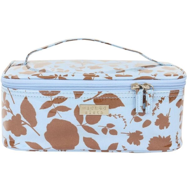 Wicked Sista Studio Peony Blooms Medium Beauty Case Cosmetic Travel Bag 28x18cm