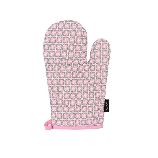 Wicked Sista Oven Mitt Heat Resistant Kitchen Gloves 17x29cm Overlap Geo